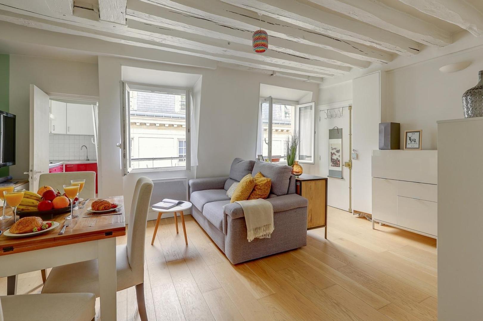Bnbnook - Charming 1br Near Louvre & Palais Royal Appartamento *