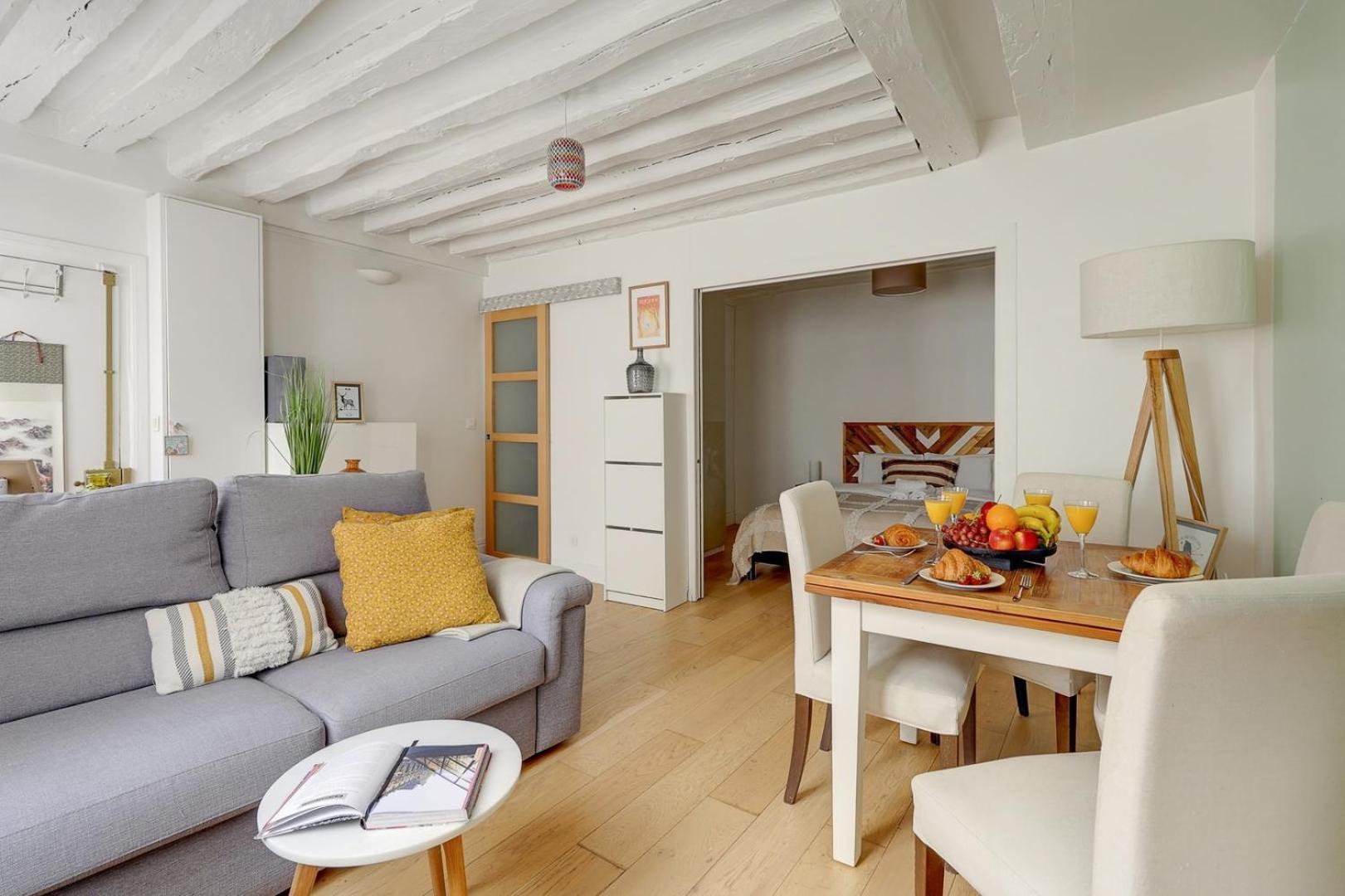 Bnbnook - Charming 1br Near Louvre & Palais Royal Appartamento *